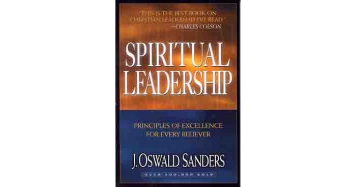 Spiritual leadership sanders oswald book review daniel im