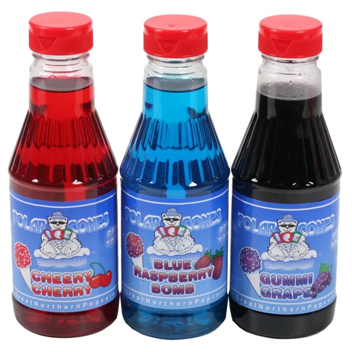 Polar punch snow cone flavor