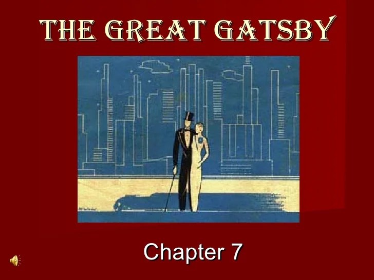 Great gatsby chapter 7 pdf