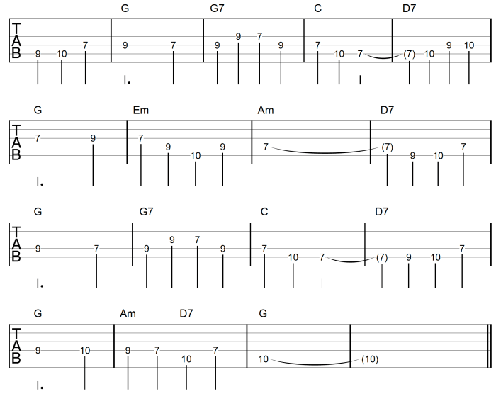 The melody in this excerpt is played by a horn